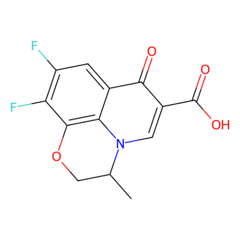 aladdin 阿拉丁 D136043 9,10-二氟-2,3-二氢-3-甲基-7-氧-7H-吡啶并[1,2,3-de]-1,4-苯并恶嗪-6-甲酸 82419-35-0 97%