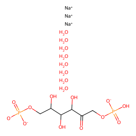 aladdin 阿拉丁 F111877 D-果糖-1,6-二磷酸三钠盐,八水合物 81028-91-3 98%