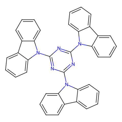 aladdin 阿拉丁 T121306 2,4,6-三(9H-咔唑-9-基)-1,3,5-三嗪 134984-37-5 98%