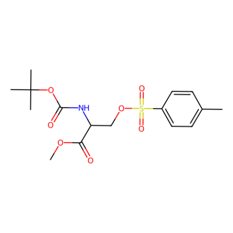 aladdin 阿拉丁 B116729 N-叔丁氧羰基-O-对甲苯磺酰基丝氨酸甲酯 56926-94-4 98%