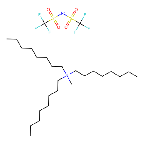 aladdin 阿拉丁 M121243 甲基三正辛铵合双(三氟甲烷磺酰)亚胺 375395-33-8 99%