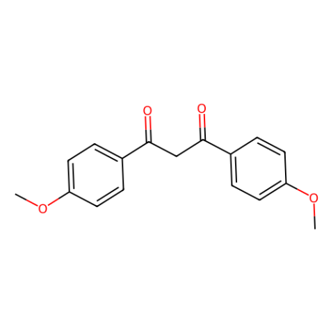 aladdin 阿拉丁 B121529 1,3-双(4-甲氧基苯基)1,3-丙二酮 18362-51-1 98%