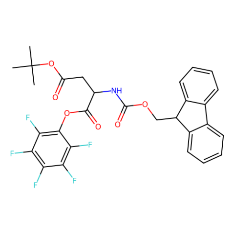 aladdin 阿拉丁 F116821 N-芴甲氧羰基-BETA-叔丁基-L-天冬氨酸五氟苯酯 86061-01-0 98%