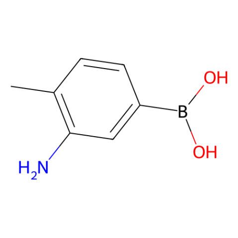 aladdin 阿拉丁 A120097 3-氨基-4-甲基苯硼酸(含不定量的酸酐) 22237-12-3 98%