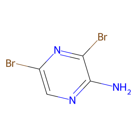 aladdin 阿拉丁 A103126 2-氨基-3,5-二溴吡嗪 24241-18-7 97%