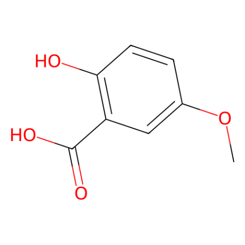 aladdin 阿拉丁 M107865 5-甲氧基水杨酸 2612-02-4 98%