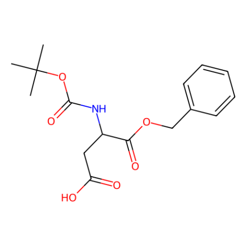 aladdin 阿拉丁 B109108 Boc-L-天冬氨酸1-苄酯 30925-18-9 98%