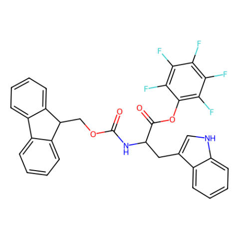 aladdin 阿拉丁 F116850 N-[芴甲氧羰基]-D-色氨酸五氟甲基酯 136554-94-4 98%