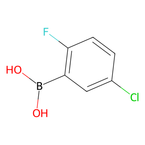 aladdin 阿拉丁 C102620 5-氯-2-氟苯硼酸(含不同量的酸酐)  352535-83-2 97%
