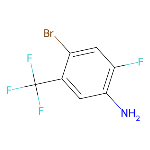 aladdin 阿拉丁 B132978 4-溴-2-氟-5-(三氟甲基)苯胺 104460-70-0 97%