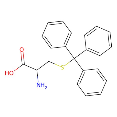 aladdin 阿拉丁 T101029 S-三苯甲基-L-半胱氨酸 2799-07-7 97%