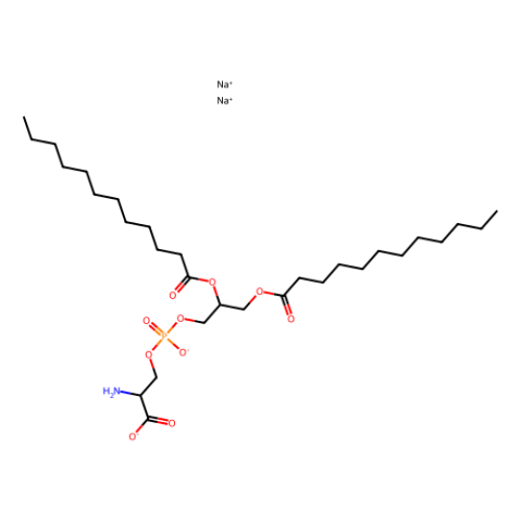 aladdin 阿拉丁 D130324 1,2-二月桂酰-sn-甘油-3-磷酸-L-丝氨酸(钠盐) 208757-51-1 >99%