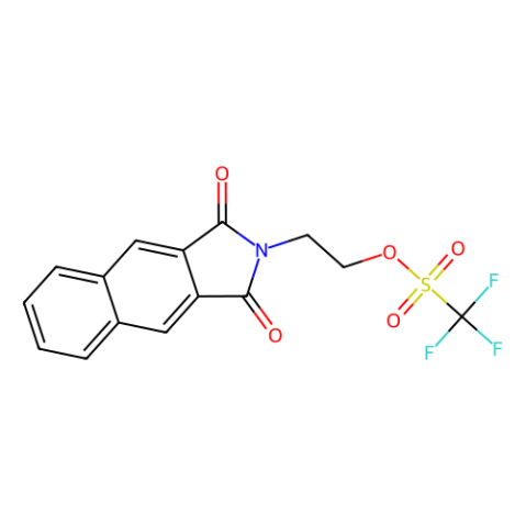 aladdin 阿拉丁 N131083 1,1,1-三氟甲磺酸 2-(1,3-二氢-1,3-二氧代-2H-苯并[f]异吲哚-2-基)乙酯 128651-50-3 90%