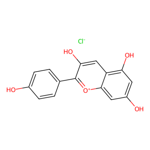aladdin 阿拉丁 P132376 氯化花葵素 134-04-3 >97%