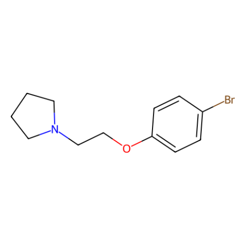 aladdin 阿拉丁 W132601 1-(2-(4-溴苯氧基)乙基)吡咯烷 1081-73-8 95%
