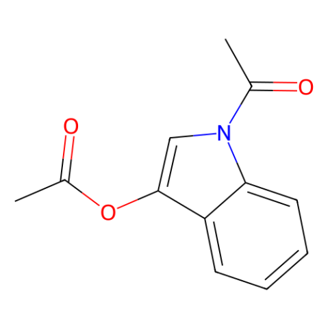 aladdin 阿拉丁 A124800 N,O-1,3-二乙酰基吲哚 16800-67-2 98%