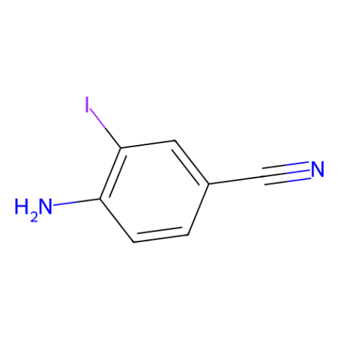 aladdin 阿拉丁 A120891 4-氨基-3-碘苯腈 33348-34-4 98%