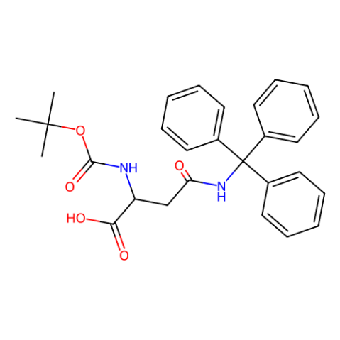 aladdin 阿拉丁 B113241 叔丁氧羰基-N-beta-三苯甲基-L-天门冬酰胺 132388-68-2 98%