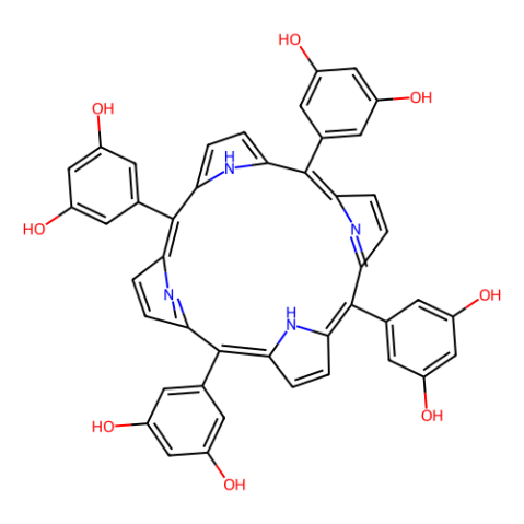 aladdin 阿拉丁 T123128 5,10,5,20-四(3,5-二羟苯基)卟啉 145764-54-1 90%