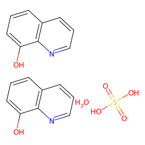 aladdin 阿拉丁 H137099 8-羟基喹啉 半硫酸盐 半水合物 207386-91-2 98%