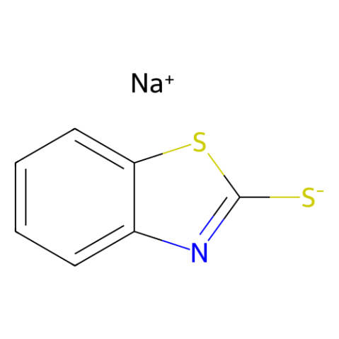 aladdin 阿拉丁 S161093 2-巯基苯并噻唑钠 2492-26-4 >97.0%(HPLC)