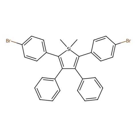 aladdin 阿拉丁 B152263 2,5-双(4-溴苯基)-1,1-二甲基-3,4-二苯基噻咯 866769-99-5 >95.0%(GC)