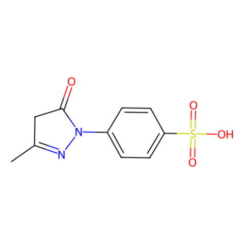 aladdin 阿拉丁 S107468 1-(4-磺酸基苯基)-3-甲基-5-吡唑酮(SMP) 89-36-1 98%
