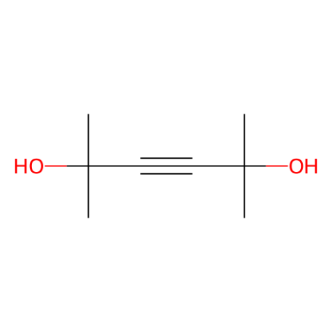 aladdin 阿拉丁 D102199 2,5-二甲基-3-己炔-2,5-二醇 142-30-3 99%