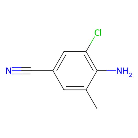 aladdin 阿拉丁 A124034 4-氨基-3-氯-5-甲基苯甲腈 158296-69-6 90%