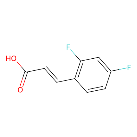 aladdin 阿拉丁 T120761 反式-2,4-二氟肉桂酸 94977-52-3 98%