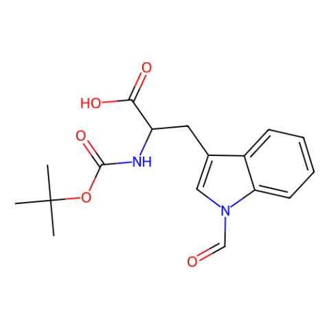 aladdin 阿拉丁 B101468 Nα-叔丁氧羰基-N'-醛基-L-色氨酸 47355-10-2 97%