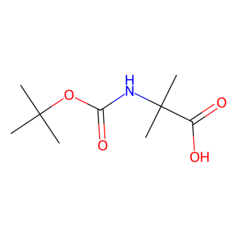 aladdin 阿拉丁 B103155 N-叔丁氧羰基-2-甲基丙氨酸 30992-29-1 98%