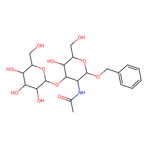 aladdin 阿拉丁 B120950 苄基2-乙酰氨基-2-脱氧-3-O-β-D-吡喃半乳糖苷-α-D-吡喃半乳糖苷 3554-96-9 97%