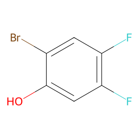 aladdin 阿拉丁 B124267 2-溴-4,5-二氟苯酚 166281-37-4 98%