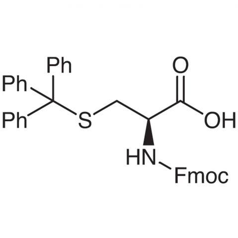 aladdin 阿拉丁 F100409 Fmoc-S-三苯甲基-L-半胱氨酸 103213-32-7 98%