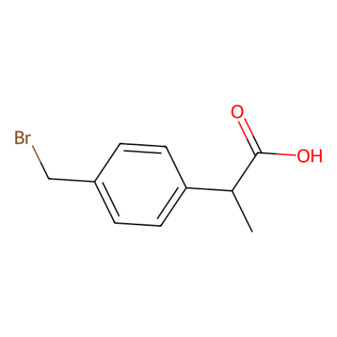 aladdin 阿拉丁 B120755 2-[4-(溴甲基)苯基]丙酸 111128-12-2 97%