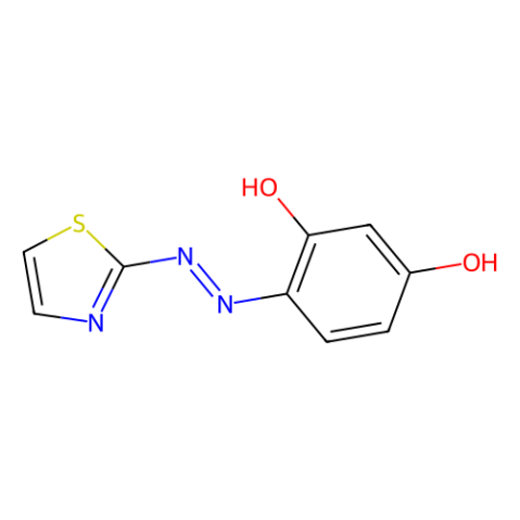 aladdin 阿拉丁 T112995 4-(2-噻唑基偶氮)间苯二酚 2246-46-0 97%