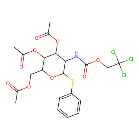 aladdin 阿拉丁 P160688 苯基-3,4,6-三-O-乙酰基-2-脱氧-1-硫代-2-(2,2,2-三氯乙氧基甲酰氨基)-β-D-吡喃葡萄糖苷 187022-49-7 >98.0%(HPLC)