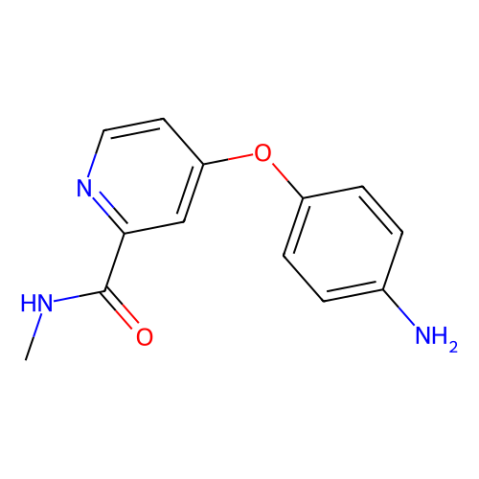 aladdin 阿拉丁 A124048 4-(4-氨基苯氧基)-N-甲基-2-吡啶甲酰胺 284462-37-9 98%