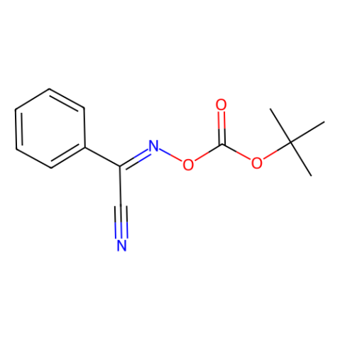 aladdin 阿拉丁 B121590 2-(叔丁氧羰基氧亚氨基)-2-苯乙腈 58632-95-4 99%