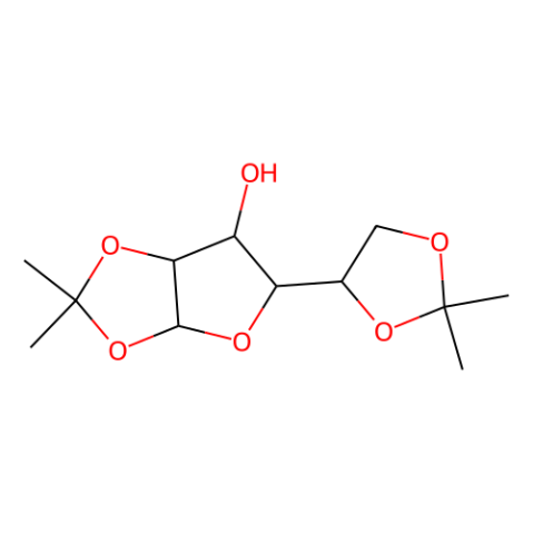 aladdin 阿拉丁 D122462 1,2:5,6-双-O-异丙叉基-α-D-异呋喃糖 2595-05-3 98%