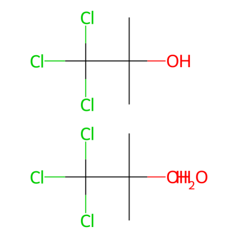 aladdin 阿拉丁 C102959 1,1,1-三氯-2-甲基-2-丙醇 半水合物 6001-64-5 98%