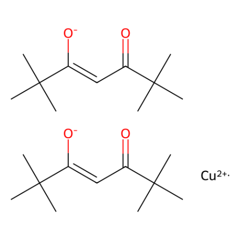 aladdin 阿拉丁 T118003 双(2,2,6,6,-四甲基-3,5-庚二酮酸)铜 14040-05-2 99%