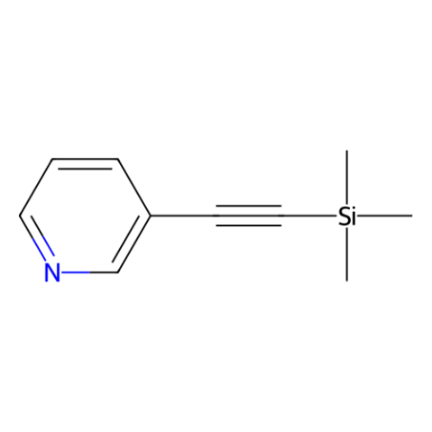 aladdin 阿拉丁 T114547 3-[(三甲基硅基)乙炔基]吡啶 80673-00-3 97%