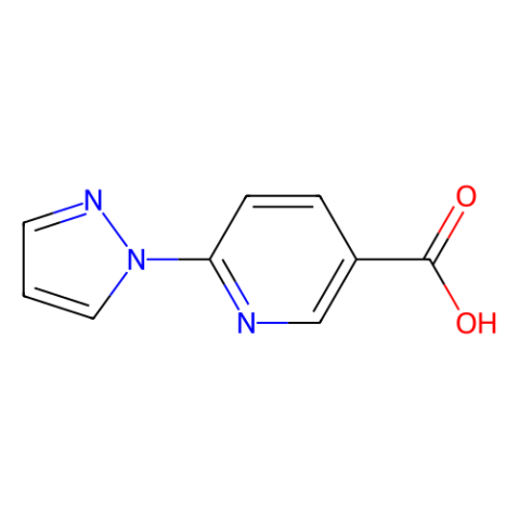 aladdin 阿拉丁 P123110 6-(1H-吡唑-1-基)烟酸 253315-22-9 97%