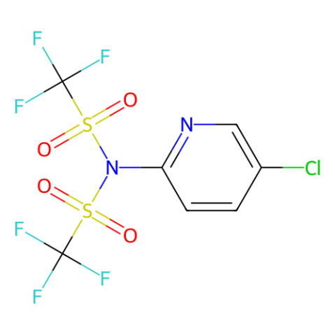 aladdin 阿拉丁 C121606 N-(5-氯-2-吡啶基)双(三氟甲烷磺酰亚胺) 145100-51-2 99%