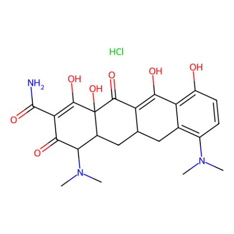 aladdin 阿拉丁 M102970 二甲胺四环素盐酸盐 13614-98-7 ≥98%