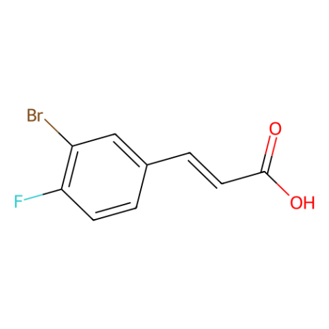 aladdin 阿拉丁 B122839 3-溴-4-氟肉桂酸 160434-49-1 98%
