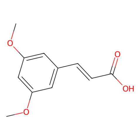 aladdin 阿拉丁 D101934 3,5-二甲氧基肉桂酸，主要为反式 16909-11-8 99%