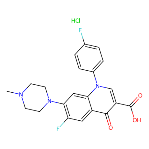 aladdin 阿拉丁 D123424 盐酸二氟沙星 91296-86-5 98%